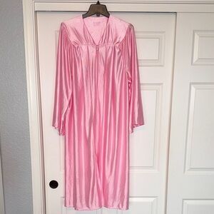 Pink Graduation Gown